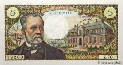 5 Francs PASTEUR FRANCE  1967 F.61.06