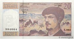 20 Francs DEBUSSY Modifié FRANCE  1997 F.66ter.02-64