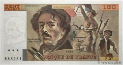 100 Francs DELACROIX modifié FRANCE  1980 F.69.04b