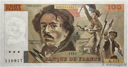 100 Francs DELACROIX modifié FRANCE  1987 F.69.11