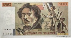 100 Francs DELACROIX modifié FRANCE  1988 F.69.12