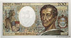 200 Francs MONTESQUIEU FRANCE  1983 F.70.03