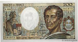 200 Francs MONTESQUIEU FRANCE  1985 F.70.05