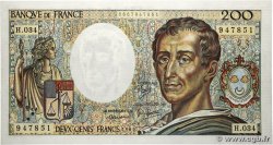 200 Francs MONTESQUIEU FRANCE  1985 F.70.05