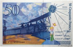 50 Francs SAINT-EXUPÉRY modifié FRANCE  1994 F.73.01a NEUF