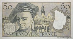 50 Francs QUENTIN DE LA TOUR FRANCE  1987 F.67.13 UNC-