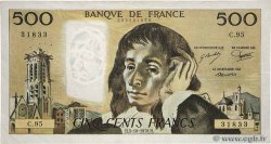 500 Francs PASCAL FRANCE  1978 F.71.18