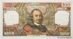 100 Francs CORNEILLE FRANKREICH  1978 F.65.62
