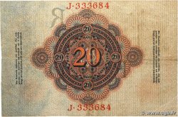 20 Mark ALLEMAGNE  1910 P.040b TTB