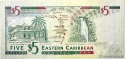 5 Dollars CARAÏBES  1993 P.26v TB