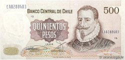 500 Pesos CHILI  1988 P.153b