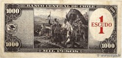 1 Escudo sur 1000 Pesos CHILI  1960 P.129 TB