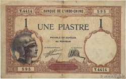 1 Piastre FRENCH INDOCHINA  1927 P.048b