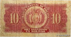 10 Bolivianos BOLIVIE  1928 P.130 B+