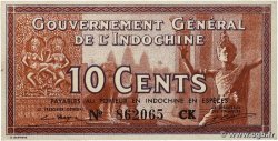10 Cents FRENCH INDOCHINA  1927 P.085d