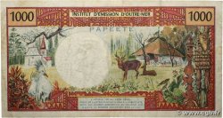 1000 Francs TAHITI  1971 P.27a S