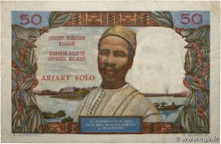 50 Francs - 10 Ariary MADAGASCAR  1969 P.061 pr.TTB