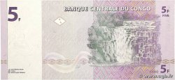 5 Francs CONGO, DEMOCRATIC REPUBLIC  1997 P.086A UNC