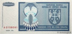 100000000 Dinara CROATIE  1993 P.R15a NEUF