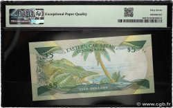 5 Dollars EAST CARIBBEAN STATES  1986 P.18l FDC