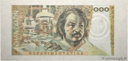 1000 Francs BALZAC Échantillon FRANKREICH  1980 EC.1980.01 ST