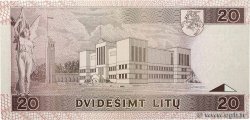 20 Litu LITHUANIA  1993 P.57 UNC