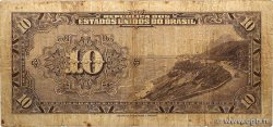 10 Mil Reis BRASIL  1926 P.103a RC+