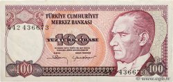 100 Lira TÜRKEI  1984 P.194