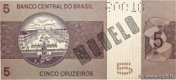 5 Cruzeiros Spécimen BRAZIL  1970 P.192bs UNC