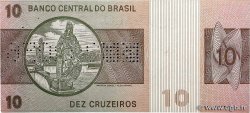 10 Cruzeiros Spécimen BRÉSIL  1970 P.193cs SUP