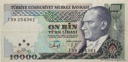 10000 Lira TÜRKEI  1984 P.200