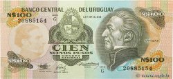 100 Nuevos Pesos URUGUAY  1987 P.062A