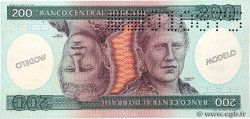 200 Cruzeiros Spécimen BRASIL  1981 P.199a SC+
