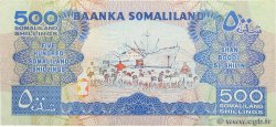 500 Shilin / 500 Shillings SOMALILAND  1996 P.06b SS