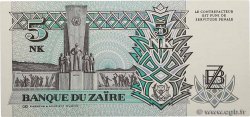 5 Nouveaux Makuta ZAÏRE  1993 P.48a ST
