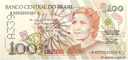 100 Cruzeiros Spécimen BRASIL  1989 P.228s FDC