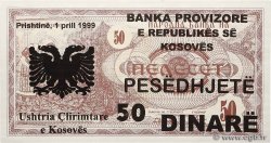 50 Dinare JUGOSLAWIEN  1999 P.-