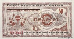 50 Dinare JUGOSLAWIEN  1999 P.- ST