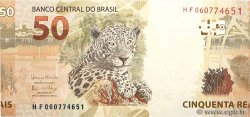 50 Reais Fauté BRASILIEN  2010 P.256f fST+