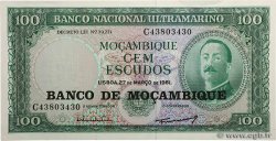 100 Escudos MOZAMBIK  1961 P.117a