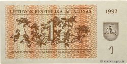 1 Talonas LITAUEN  1992 P.39