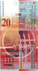 20 Francs SUISSE  2008 P.69e NEUF
