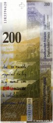 200 Francs SUISSE  2013 P.73e NEUF
