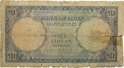 1 Pound LIBYEN  1962 P.20 GE