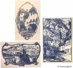 10, 20 et 50 Heller Lot LIECHTENSTEIN  1920 P.01, 02 et 03 fST+