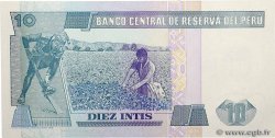 10 Intis Remplacement PERU  1987 P.129r ST