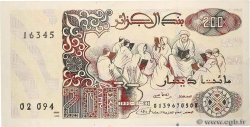 200 Dinars ALGERIA  1992 P.138 XF-