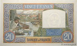 20 Francs TRAVAIL ET SCIENCE FRANCE  1941 F.12.20 TTB