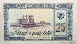 25 Leke ALBANIE  1976 P.44a pr.NEUF