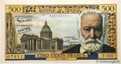 500 Francs VICTOR HUGO FRANCE  1958 F.35.10